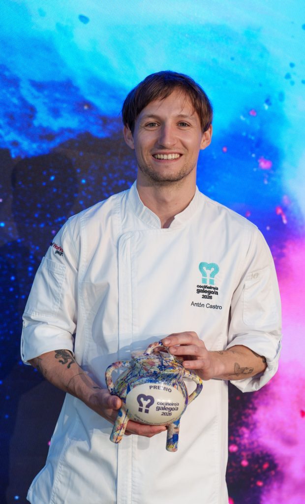 Anton Castro, ganador del cociñeiro galego do ano