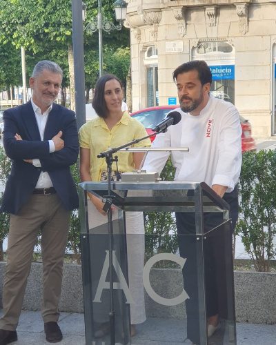 alberto G prelcic inaugura a terraza do universal